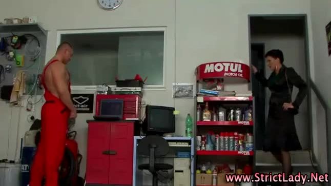 Femdom shoe mistress taunts