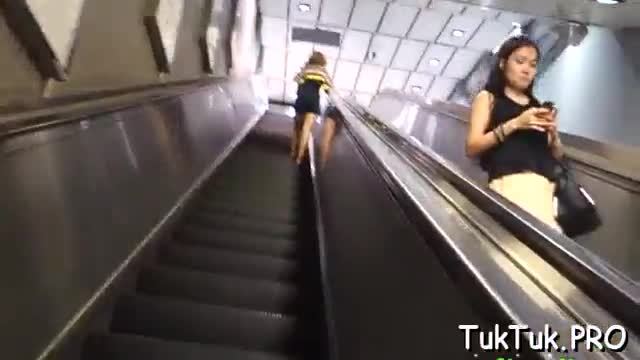 A boy scores a slutty asian babe